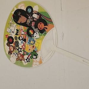 Rare Tokidoki paper fan made in Japan